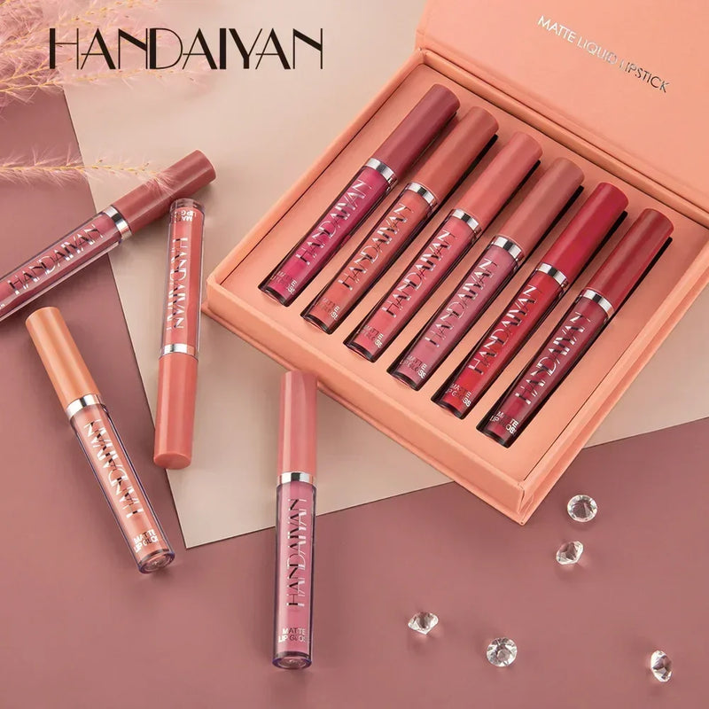 Kit de Batons Líquidos Handaiyan - Elegância e Longa Duração